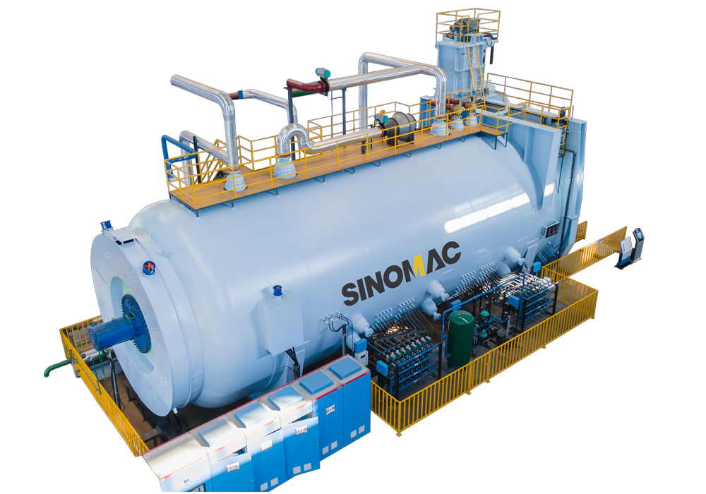 أوتوكلاف فائق الحجم