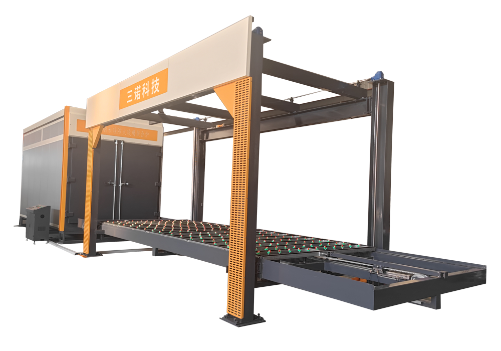 فرن لإنتاج الشیشه المضاد للحريق من SINOMAC