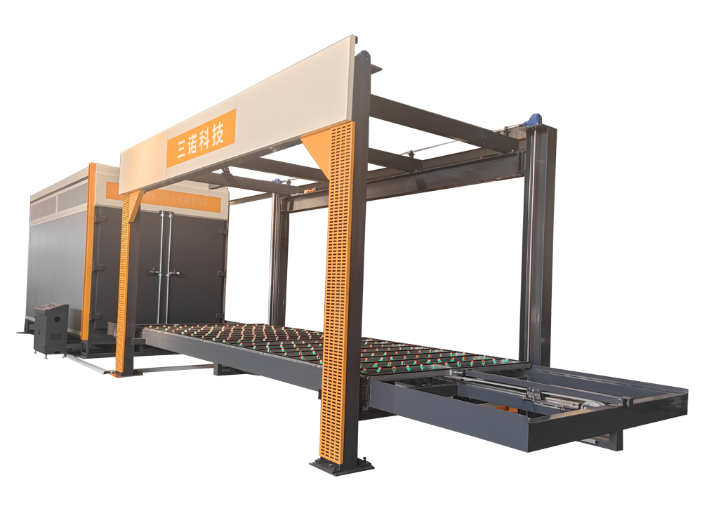 فرن لإنتاج الشیشه المضاد للحريق من SINOMAC