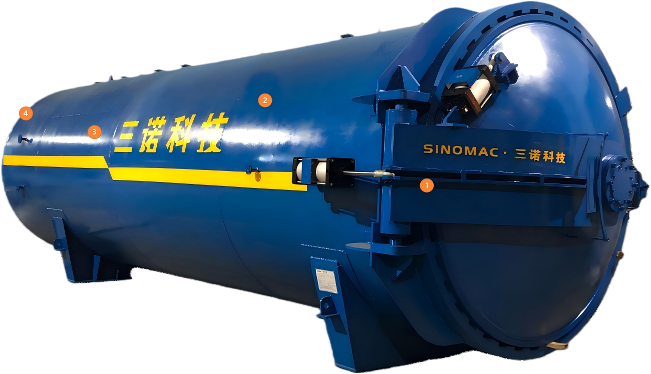 木材处理蒸压釜